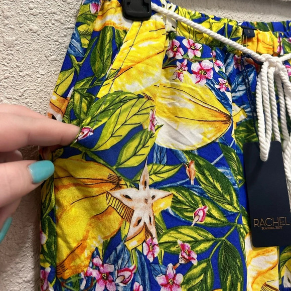 RACHEL Rachel Roy Starfruit Floral Print Tiered Maxi Skirt with Rope Belt NWT S - Picture 5 of 6